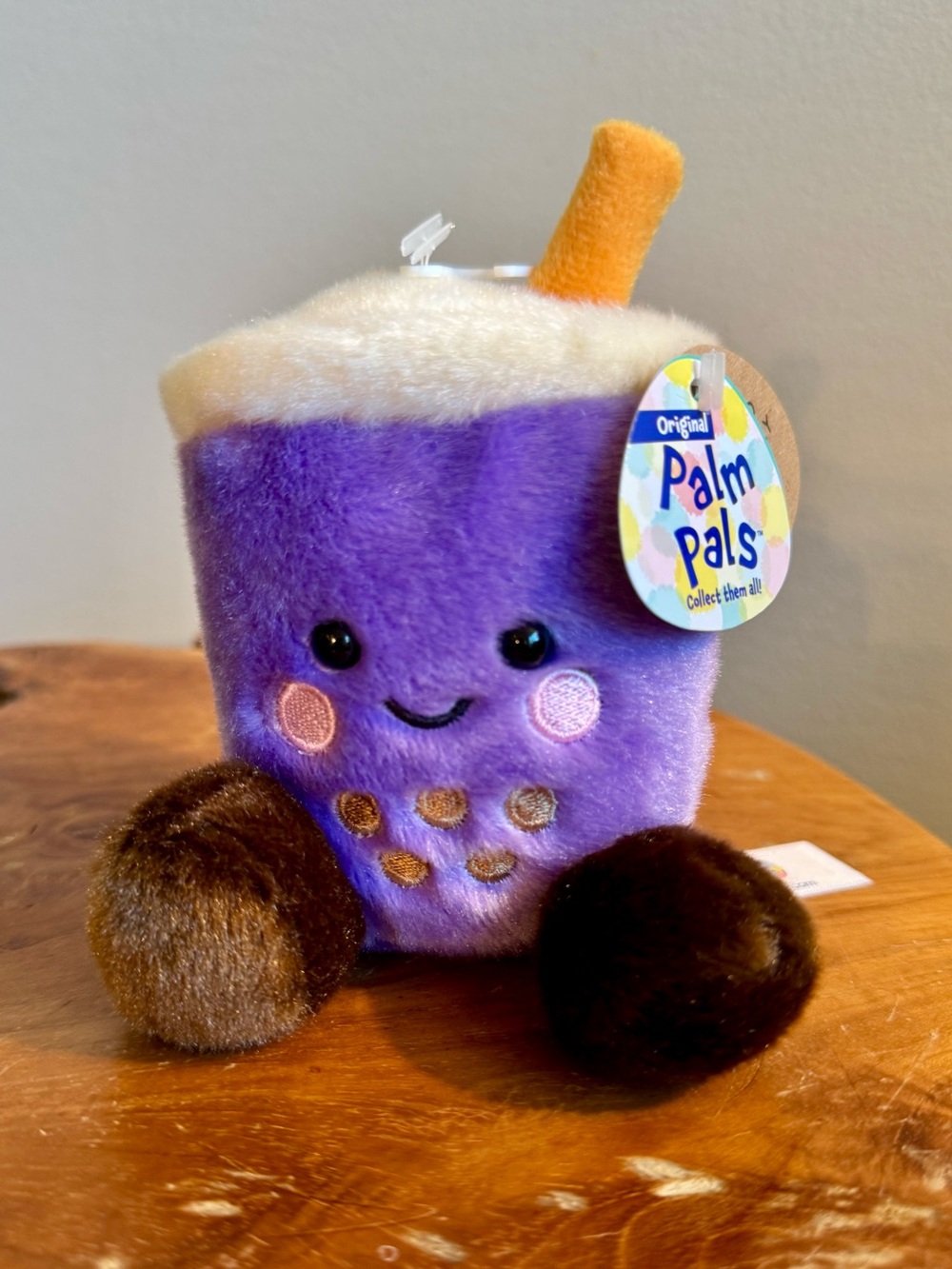 Aurora® Adorable Palm Pals™ Tart Taro Boba™ Stuffed Animal - Pocket-Sized Play